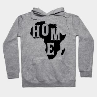 Black History Month BLM, HOME Africa Map Hoodie